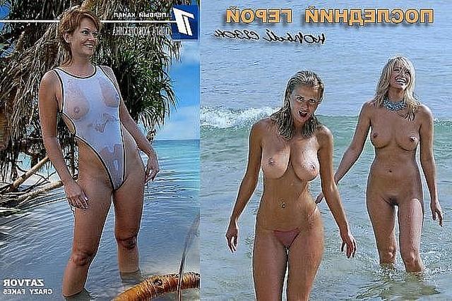 Anna Semenovich surprised by her luxury tits 7 photo